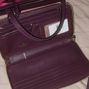 Kate Spade Deep Purple Wallet Bag